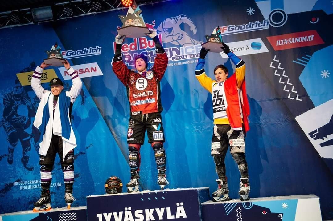 Red Bull Crashed Ice Athlete Kyle Croxall, career firefighter and world champion